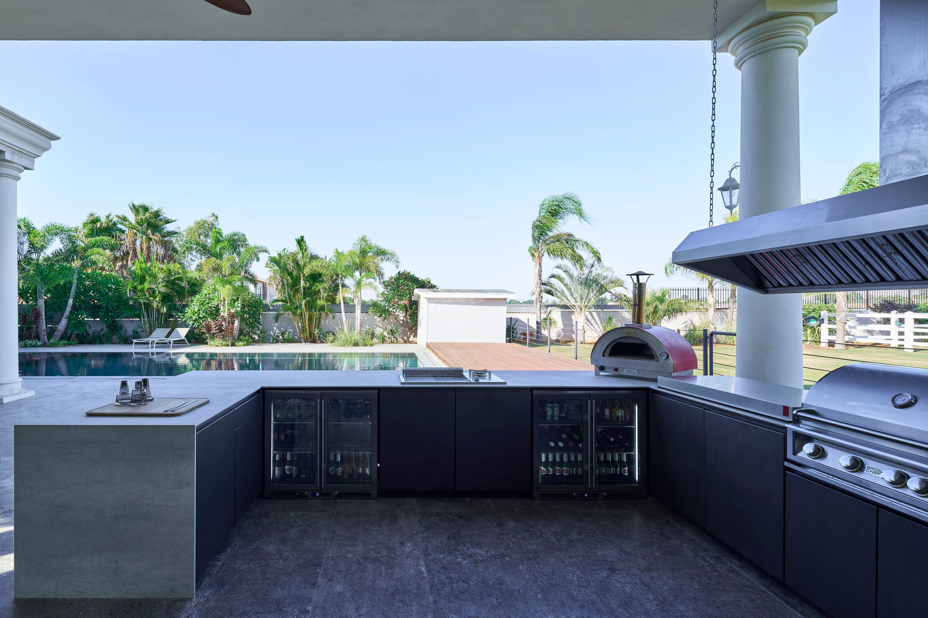 Кухня на открытом воздухе capocuòco уникальная ARCH-00144704 - Вид №7