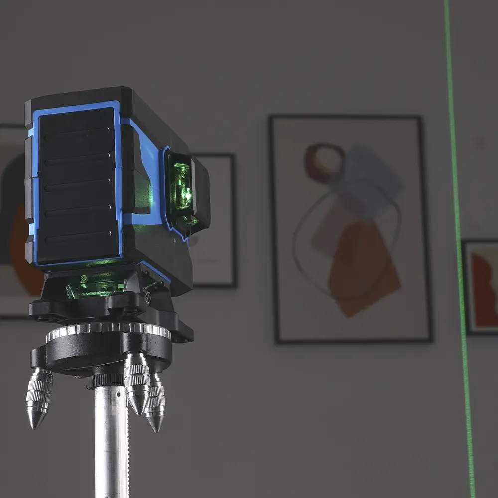 Уровень лазерный Deko LL12-HVR зеленый луч штатив в комплекте, 20 м STLM-2205486 - Вид №9