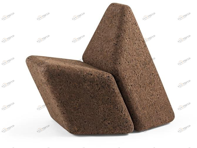 BlackCork Кресло из пробки Cacao sun-id-1509176