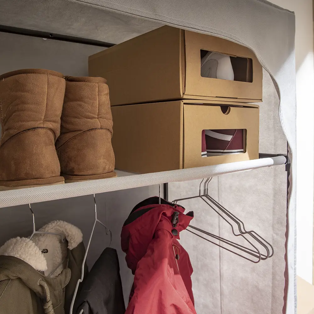 Коробка для обуви Spaceo 23.5x13.5x35 см картон 2 шт STLM-2010655 - Вид №3