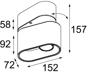 Modular Lighting Instruments Регулируемый потолочный светильник Duell sun-id-1388019 - Вид №2