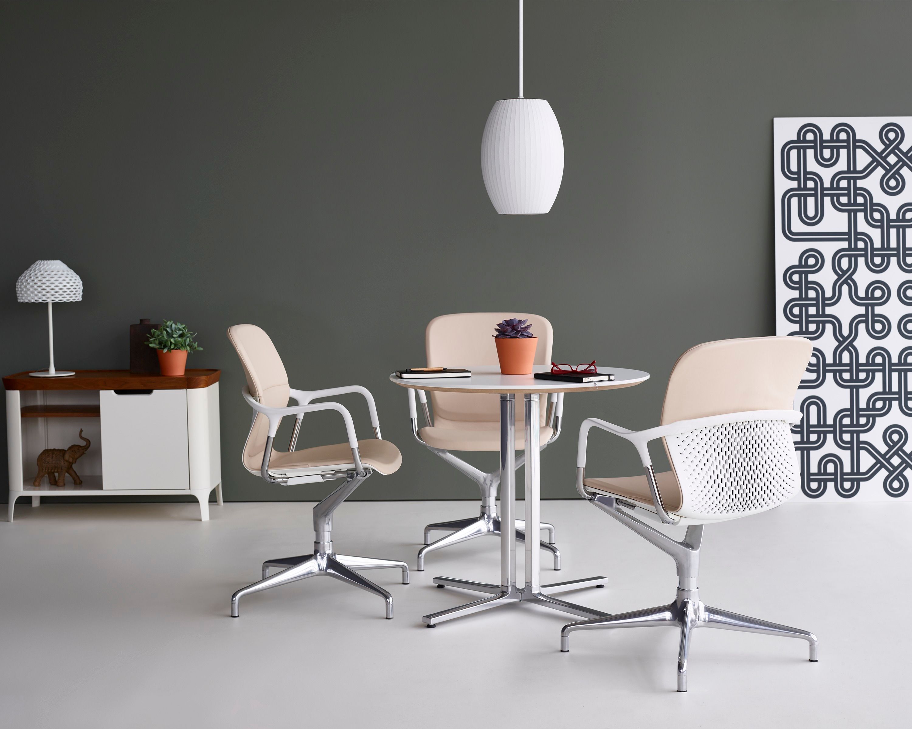 Круглый стол со спицами Herman Miller Everywhere ARCH-00143810 - Вид №4