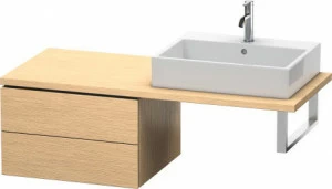 LC583801212 L-Cube Шкафчик для консоли Дуб брашированный, натуральный шпон