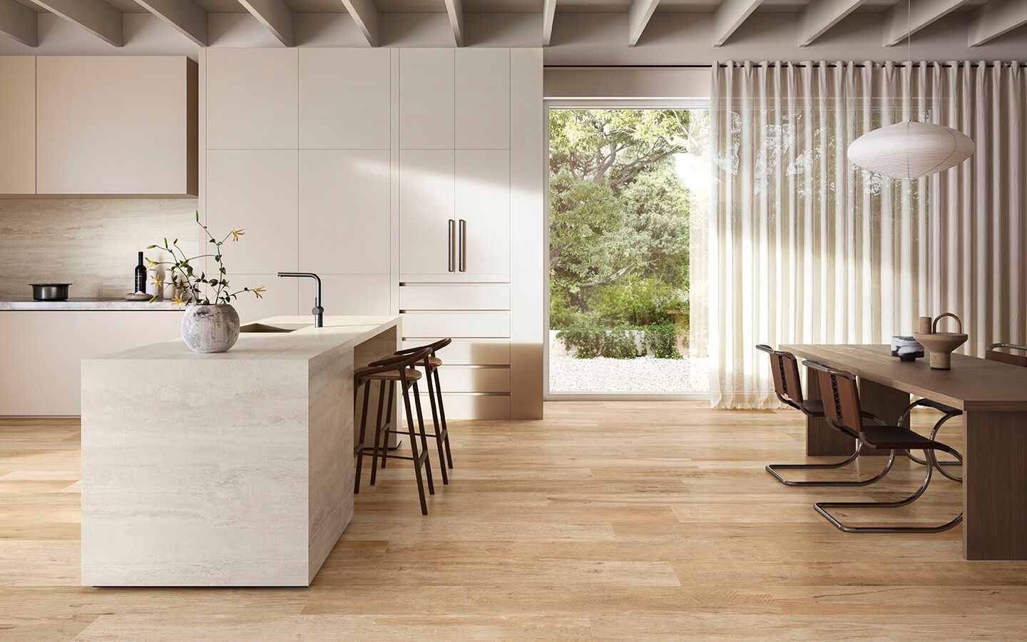 Пол / облицовка керамогранита под дерево CERAMICA SANT'AGOSTINO Yorkwood ARCH-00130688 - Вид №2