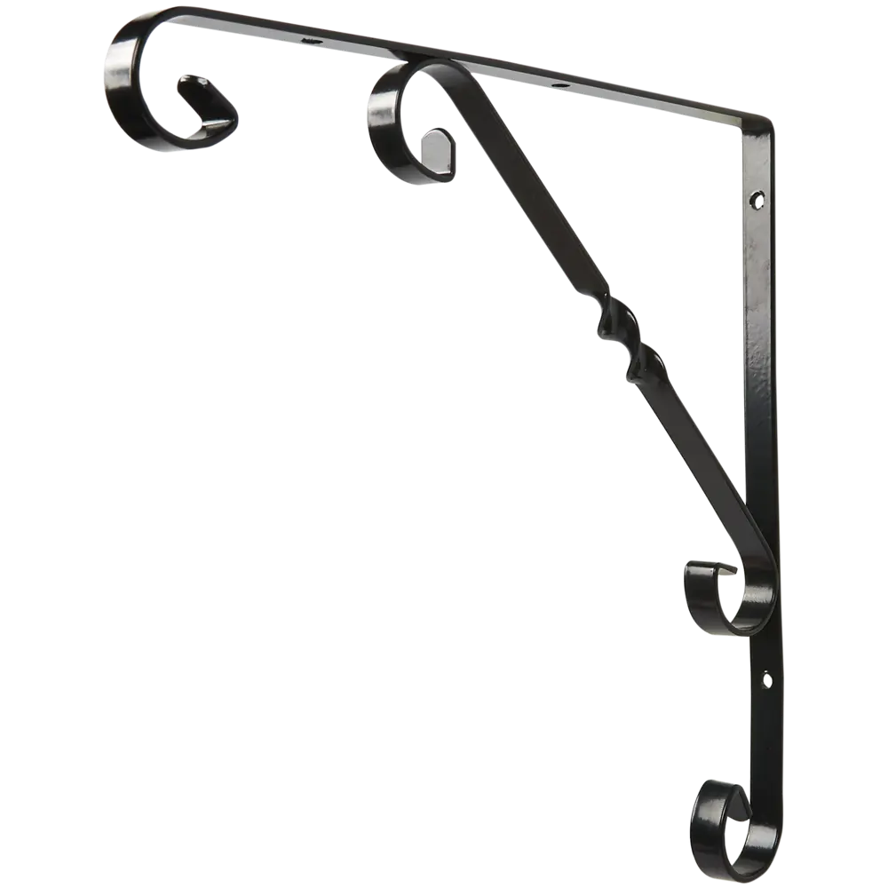 LARVIJ Кронштейн «Орнамент» с ажурными волютами для полок 10284975 STLM-1567818