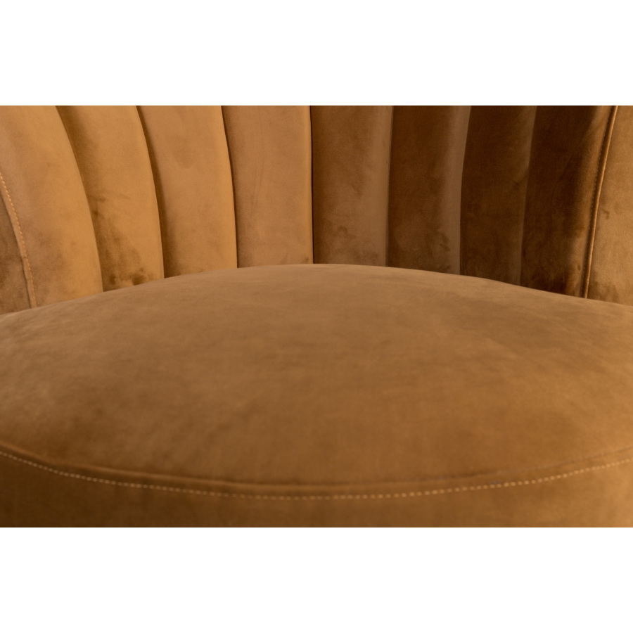 Кресло Flair золотисто-коричневое Dutchbone 3100052 - Вид №7