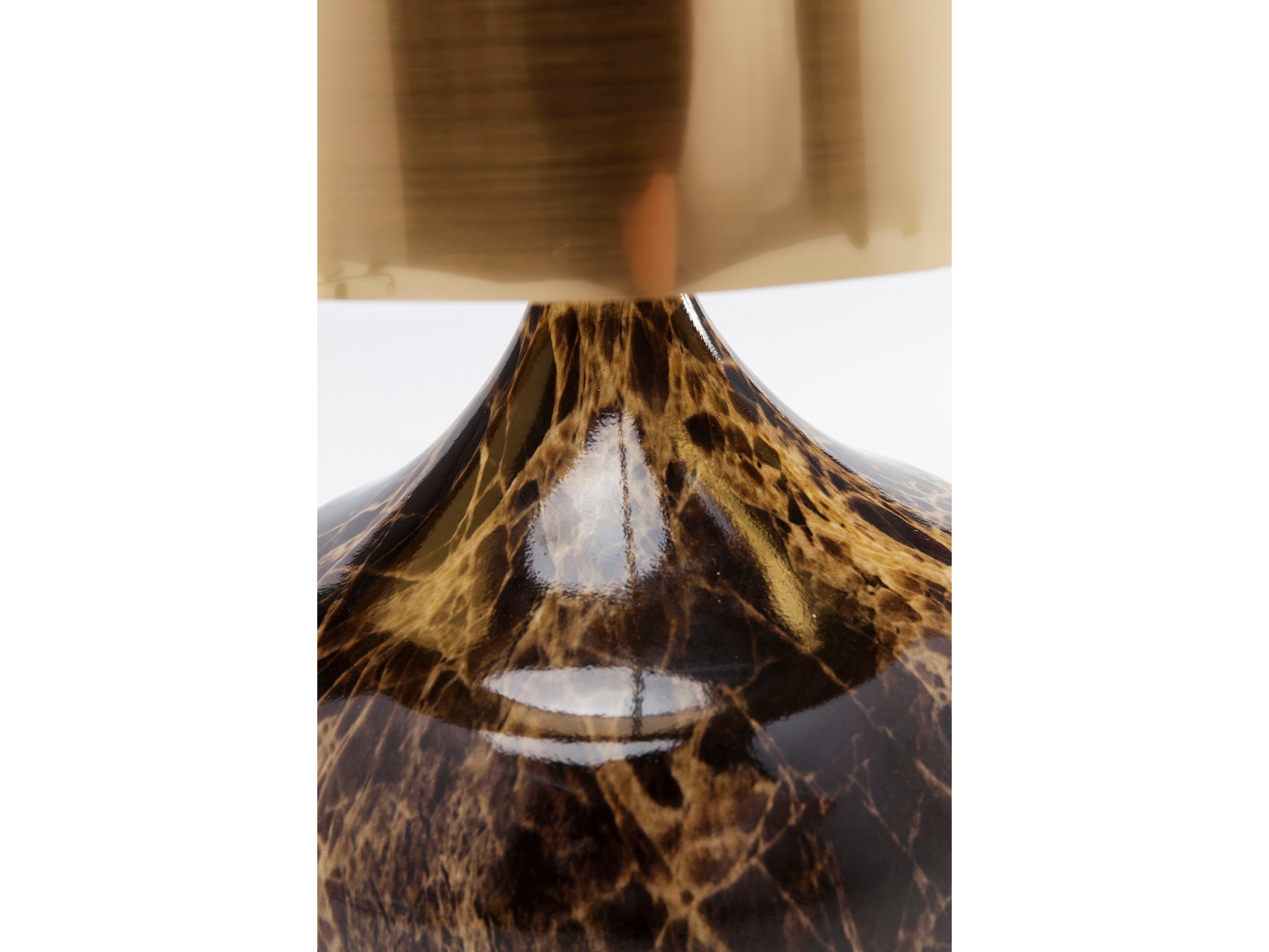 Настольная лампа из стали и ПВХ KARE Design MAMO DELUXE GOLD ARCH-00030592 - Вид №4