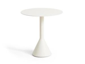 Стальной круглый садовый стол