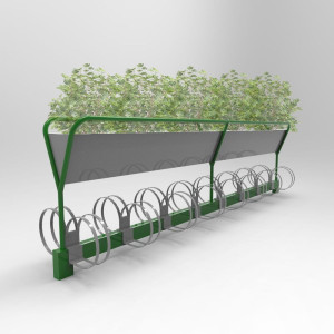 Стальная стойка для велосипедов