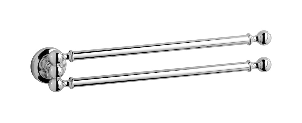 Двойная вешалка для полотенец WE ARE IB hr005cc Chrome Hermes