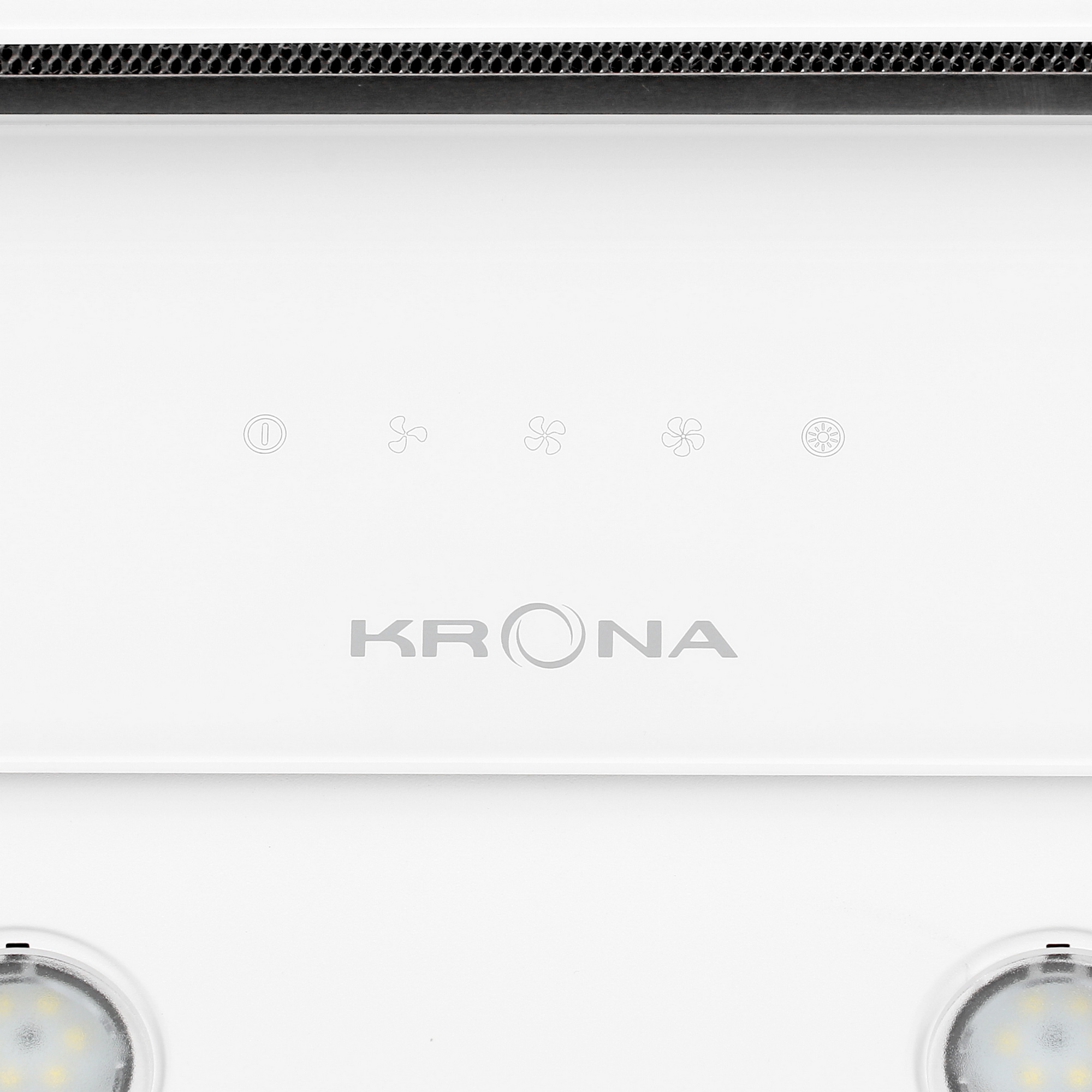 5304626 Вытяжка наклонная KRONA AURORA 600 white S белый/белый STDN-0106755 - Вид №5