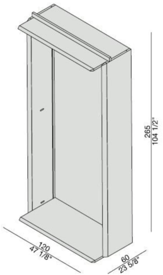 Porada Модульная деревянная гардеробная Iron sun-id-1503107 - Вид №6