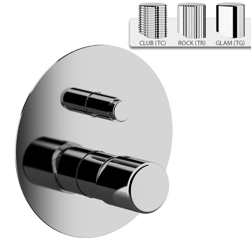 TG612 Смеситель для ванны DANIEL RUBINETTERIE Trilogy - Вид №1