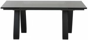 Tonin Casa Раздвижной прямоугольный стол из дерева и стекла