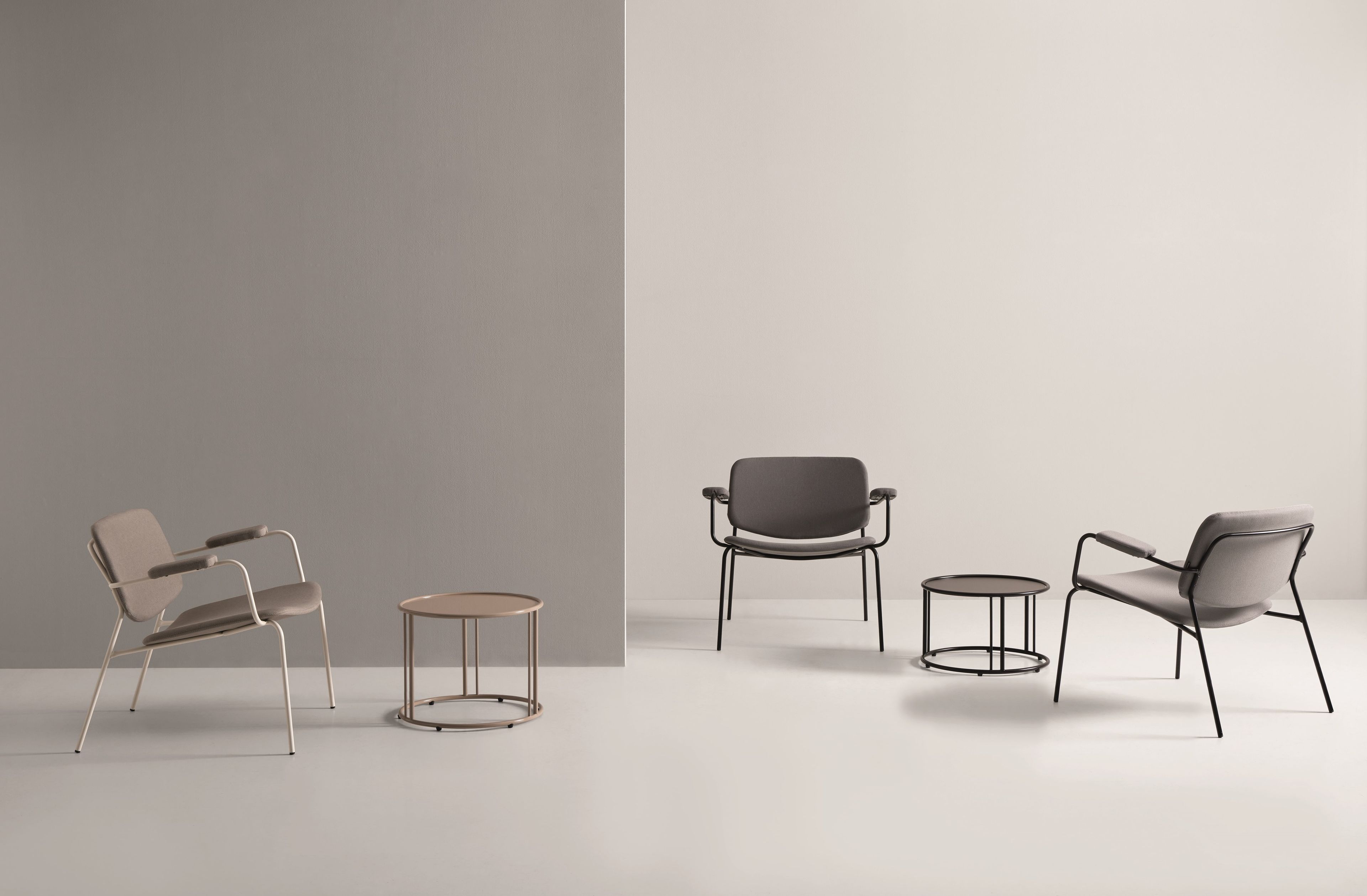 Тканевое кресло с подлокотниками Mobboli Cap ARCH-00097579 - Вид №1