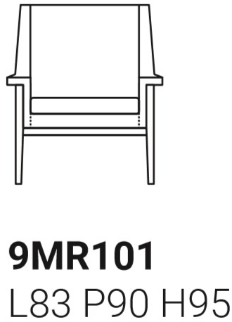 Marelli Кожаное кресло с подлокотниками sun-id-1368635 - Вид №2