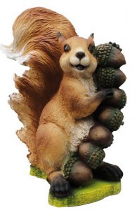 11225 БЕЛКА с желудями, скульптура из бетона LAB.Space  - Вид №2