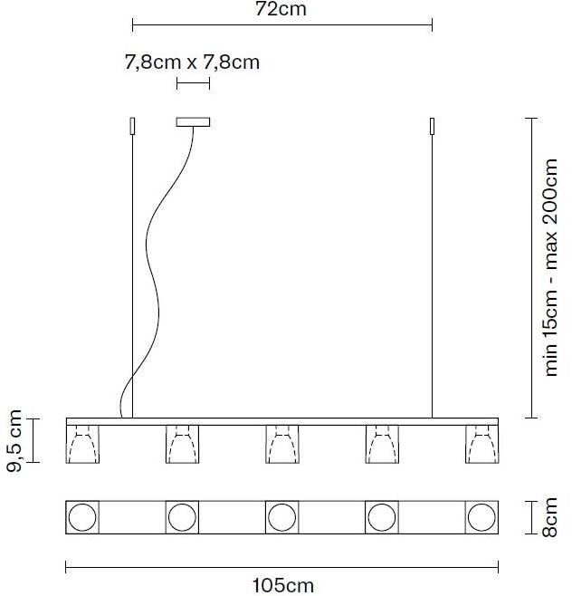 Fabbian Хрустальный подвесной светильник Cubetto sun-id-1447036 - Вид №8