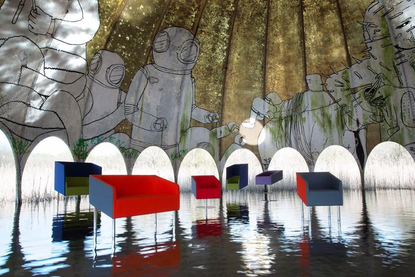 Adrenalina Мягкое кресло с высокой спинкой Cocodì sun-id-1470340 - Вид №2