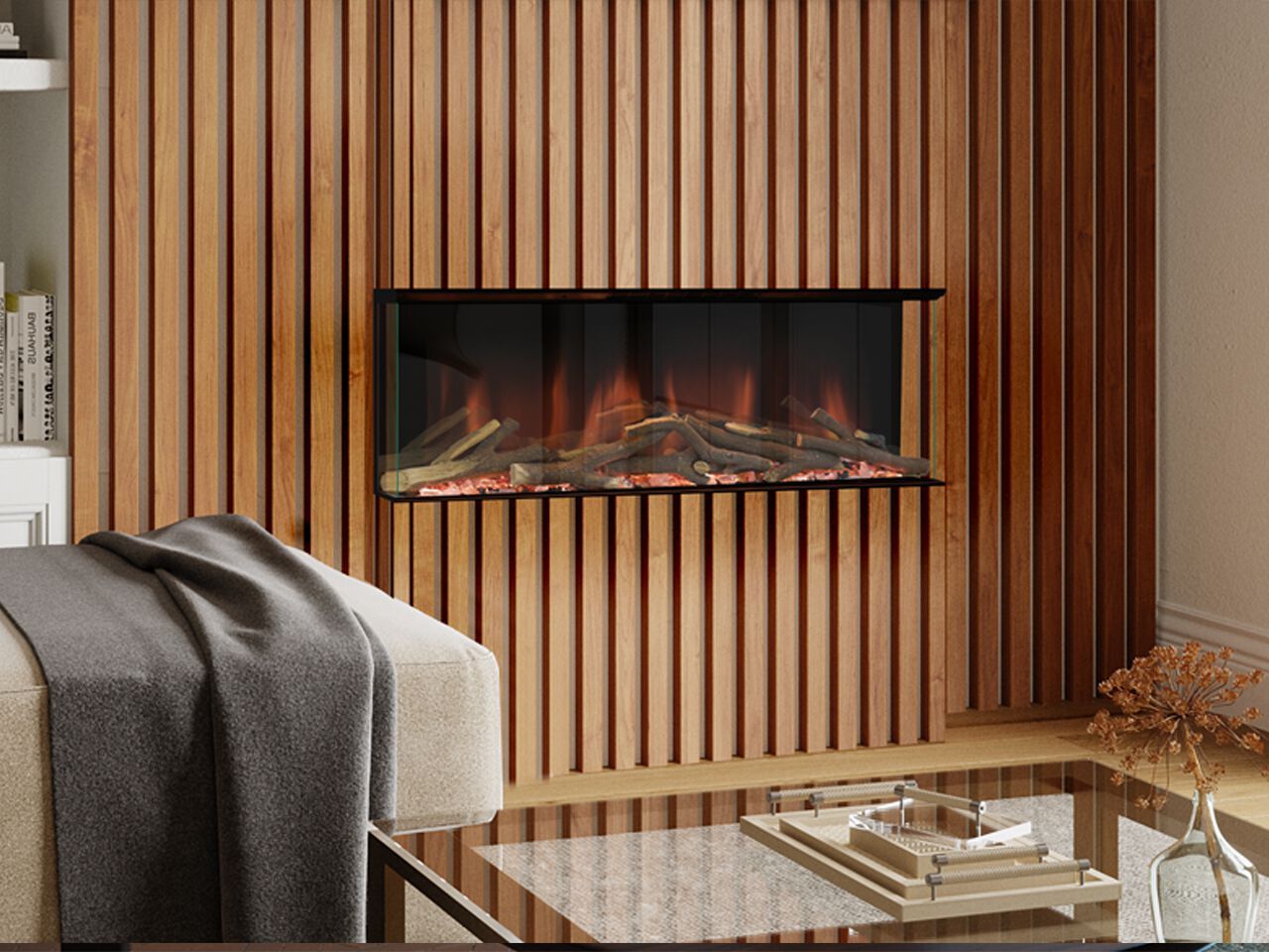 Электрический камин без дымохода BRITISH FIRES Halo SL ARCH-00019173