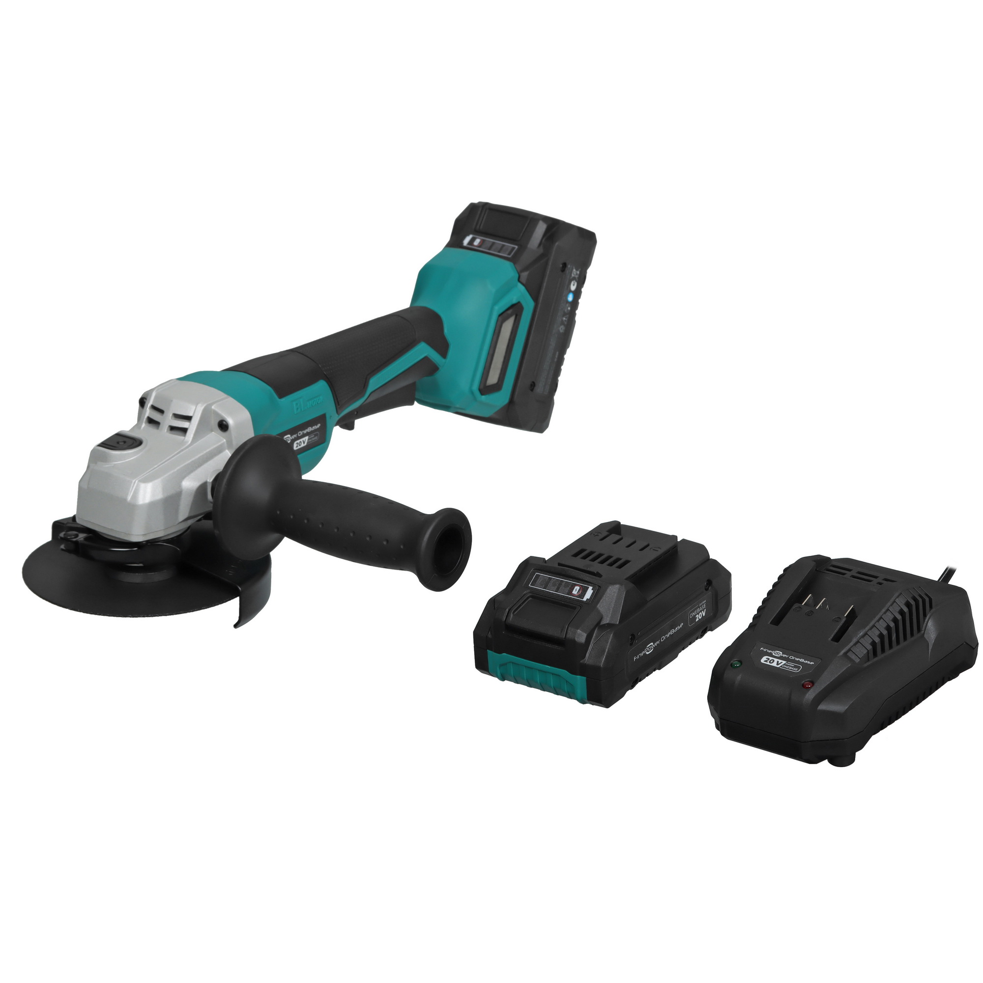 Углошлифовальная машина (УШМ) FinePower CAGBL85 OneBase20 5433914 STDN-0044516