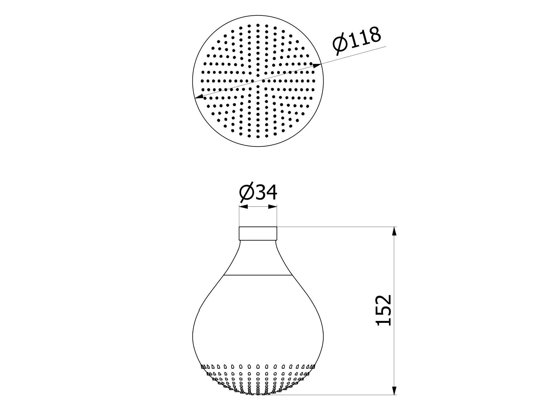 Силиконовая насадка для душа IB Капля ARCH-00024864 - Вид №4