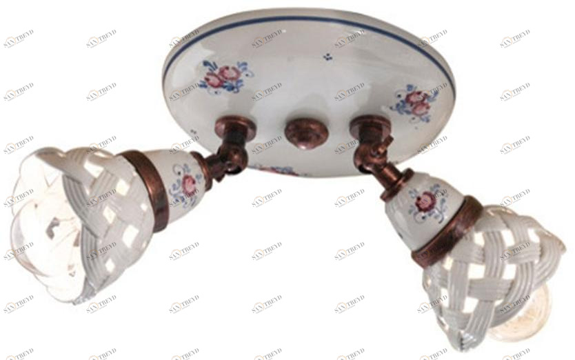 FERROLUCE Точечный светильник из керамической плитки Verona C982 - c983