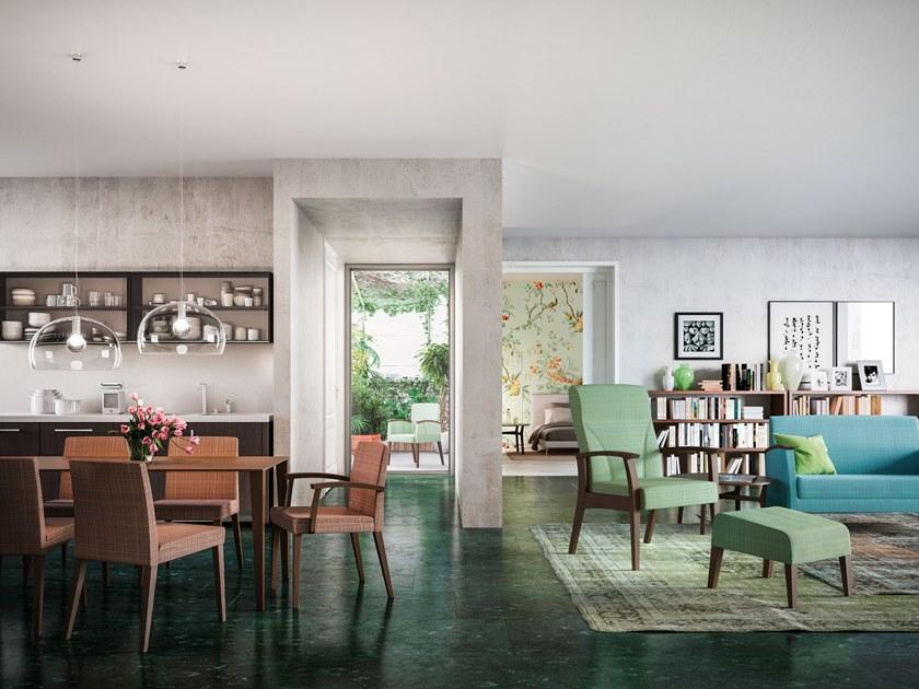 PIAVAL Кресло из ткани с подлокотниками Fandango plus | health & care 80-63/2 - Вид №9