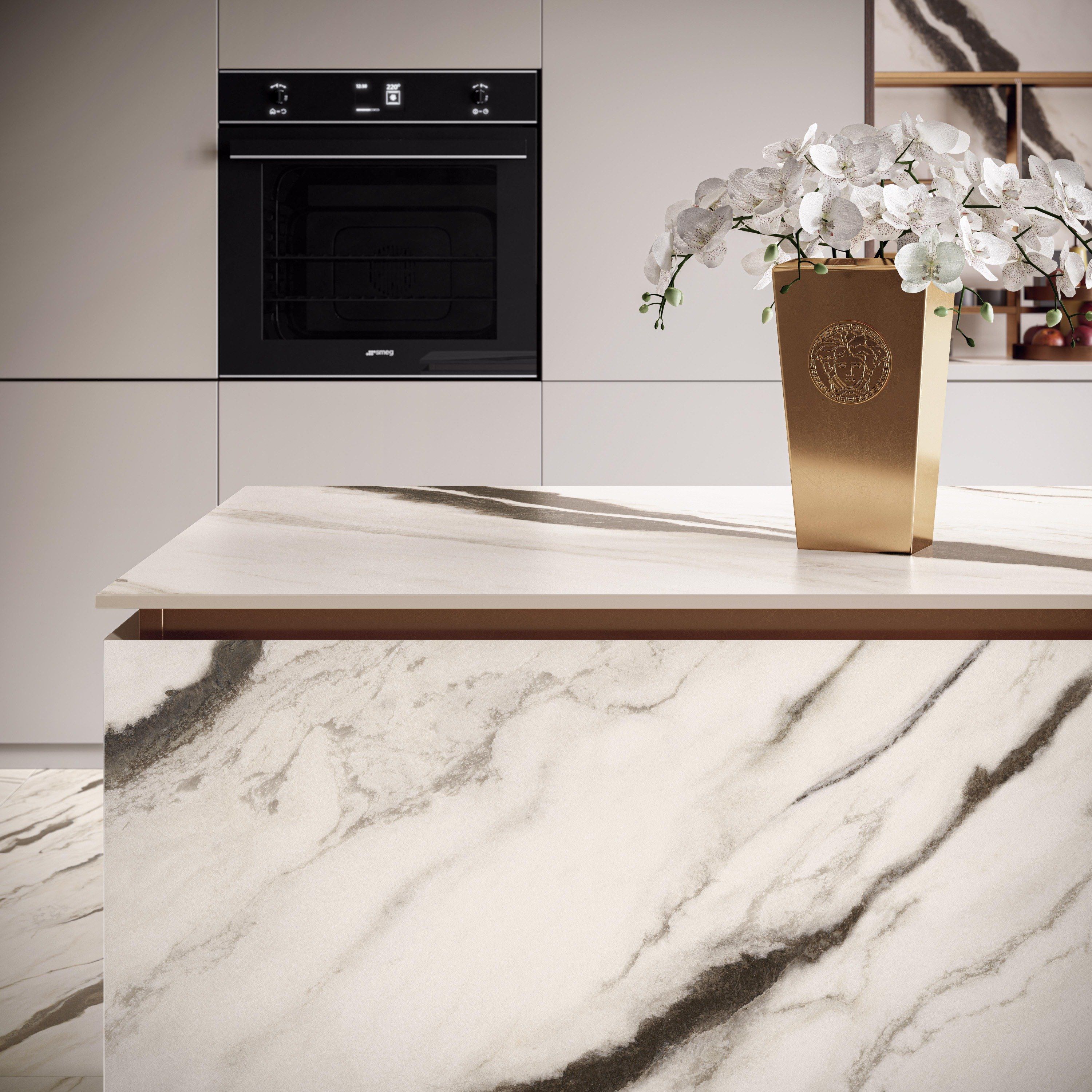 Пол / керамогранит с мраморным эффектом Versace Ceramics Maximvs ARCH-00044415 - Вид №1