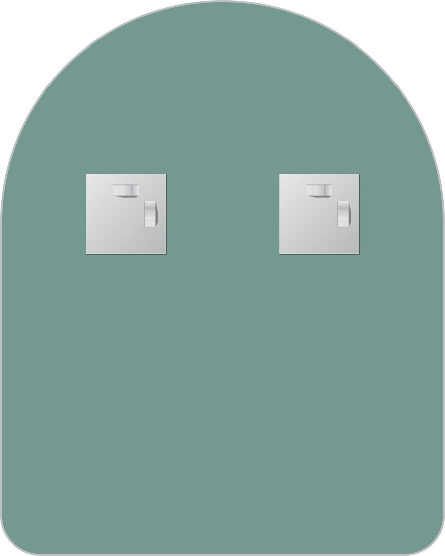 BY 0001 Зеркало со шлифованной кромкой EVOFORM Primary - Вид №2