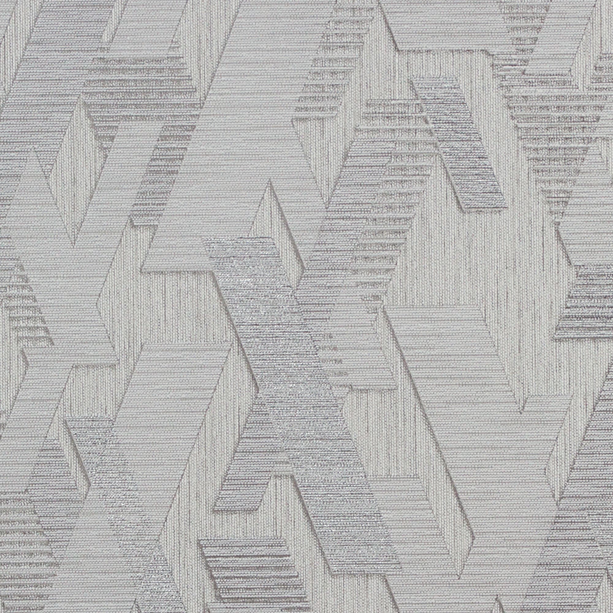 82399713 Обои флизелиновые серые 1.06 м 0420-2 Полосы Santreyd  - Вид №1