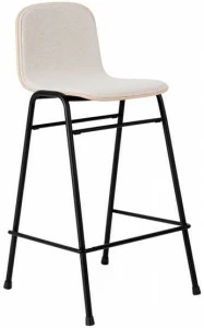 Hem Барный стул из стали и дерева со спинкой Touchwood