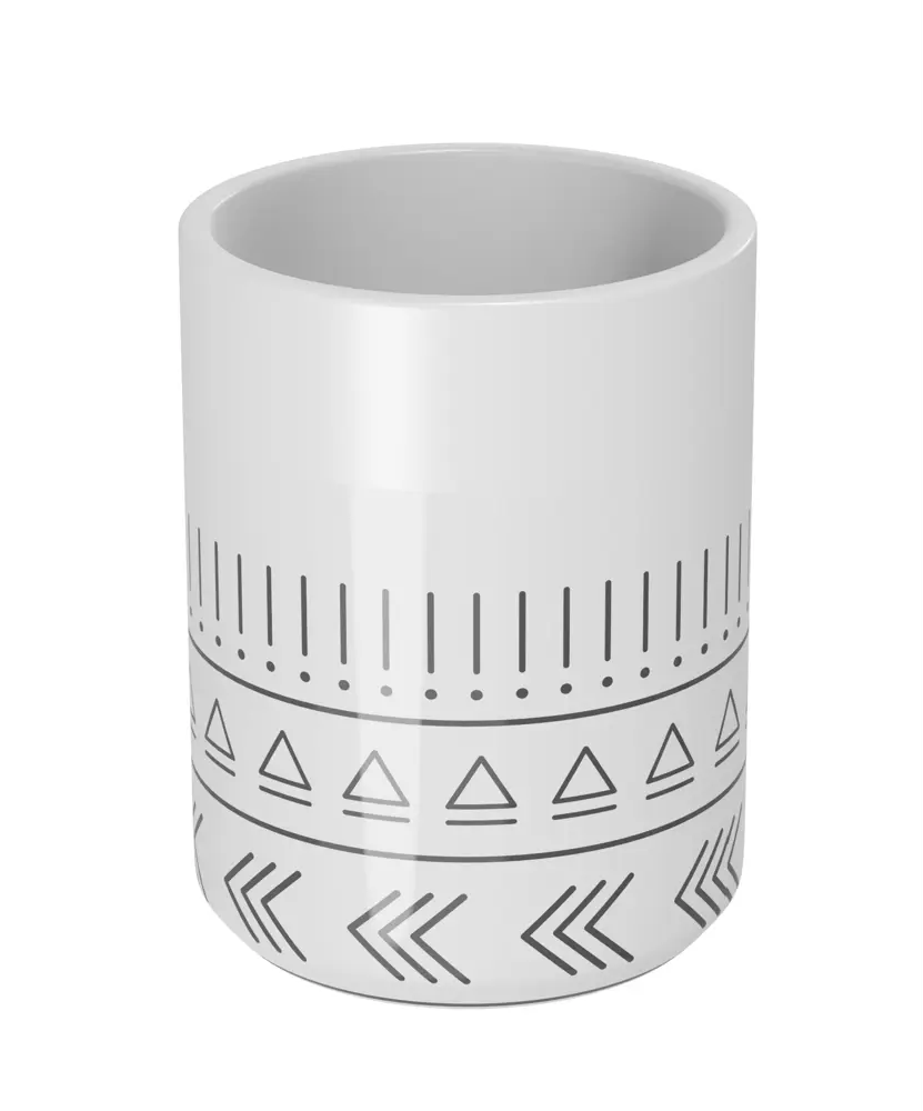 LEMER Snow — керамический стакан для зубных щеток в стильном дизайне 87496815