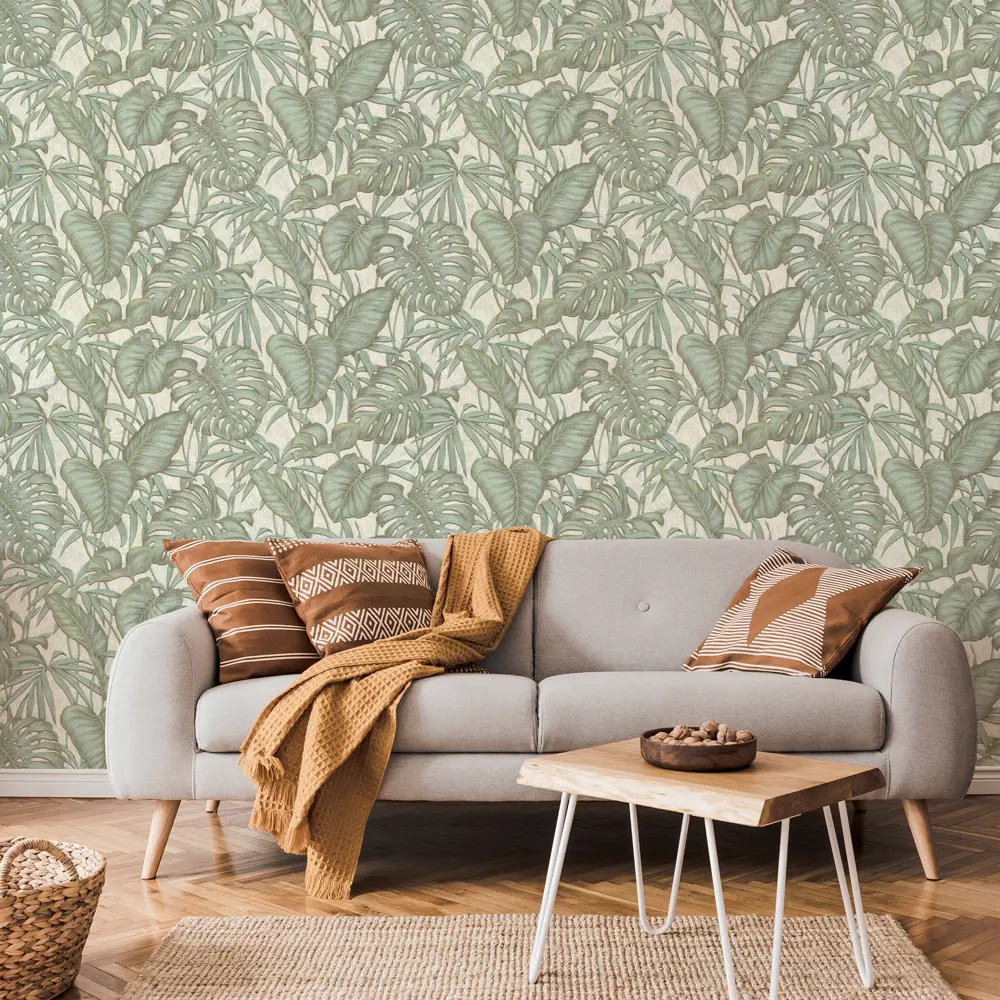 Обои флизелиновые Аспект Ру Амазония зелёные 1.06 м 70290-17 STLM-2134116 - Вид №2