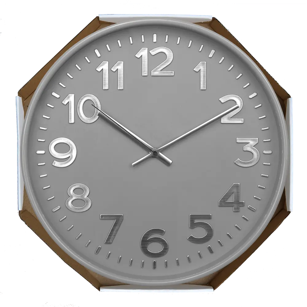 Настенные часы TROYKATIME в классическом сером исполнении 84759066 NEO-CLASSIC STLM-0054702 - Вид №3