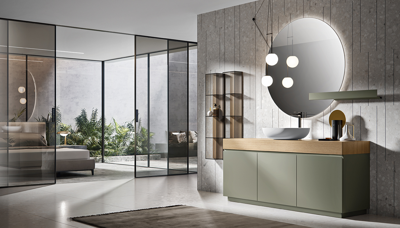 Edone МЕБЕЛЬ ДЛЯ ВАННОЙ с мягкими и элегантными линиями sun-id-2009029 - Вид №1