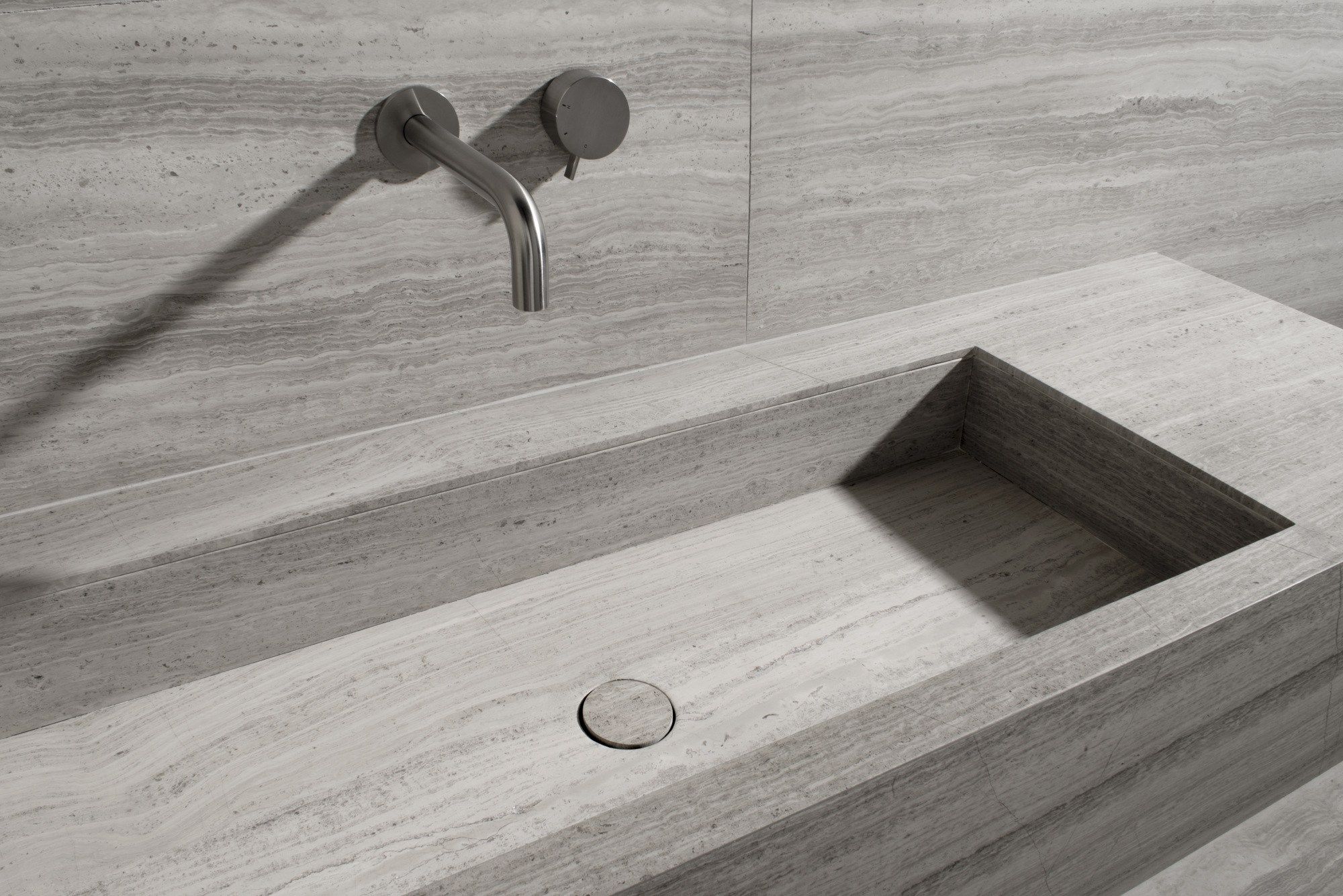 Мраморная прямоугольная подвесная раковина Salvatori STILETTO ARCH-00140478 - Вид №5