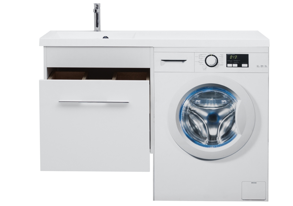 Тумба с раковиной Aquanet Августа 120 L белый 0023956500210026 - Вид №13