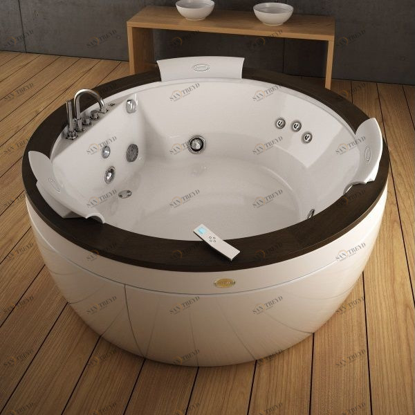Ванна напольная с гидромассажем "TOP AQS" Nova 9Q43-569A Jacuzzi 9Q43569A