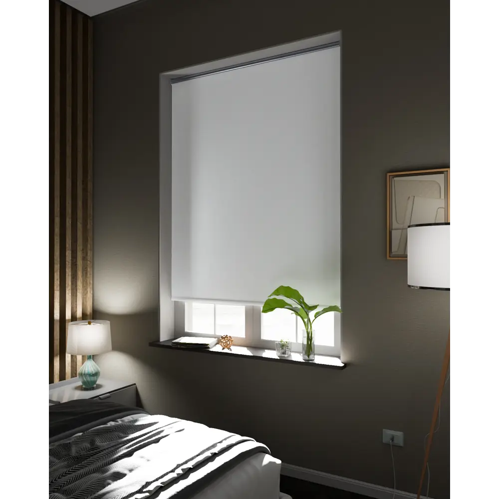 Рулонная штора блэкаут MIAMOZA Silver 50x175 см бежевая 89407646 STLM-1567687 - Вид №7