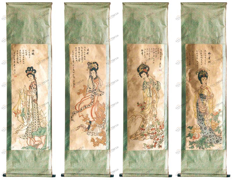 Панно "Девушка" ДОМАШНЯЯ ОБСТАНОВКА  017388 Мультиколор Santreyd 