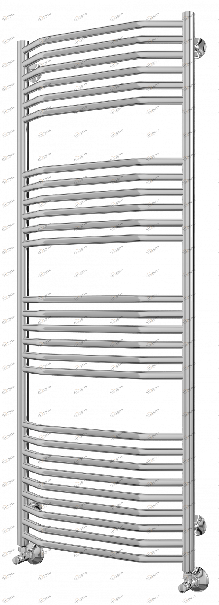 4620768885983 СТАНДАРТ Виктория П27 500х1386 (9+6+6+6) Полотенцесушитель TERMINUS Нержавеющая сталь