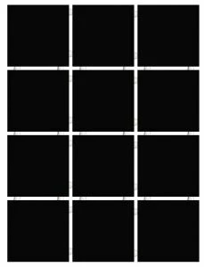 Конфетти 1149 черный  9,9х9,9