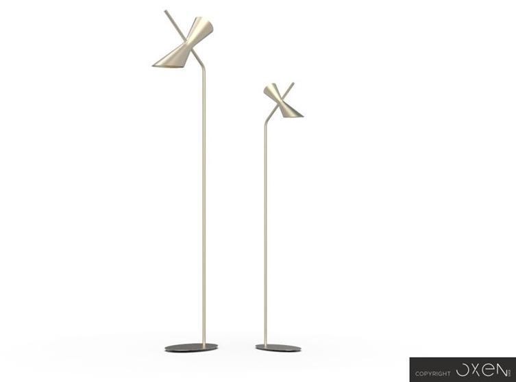 NEXO LUCE Светодиодный торшер из стали Oxen floor lamp 7008e1 / 7008e2 - Вид №6