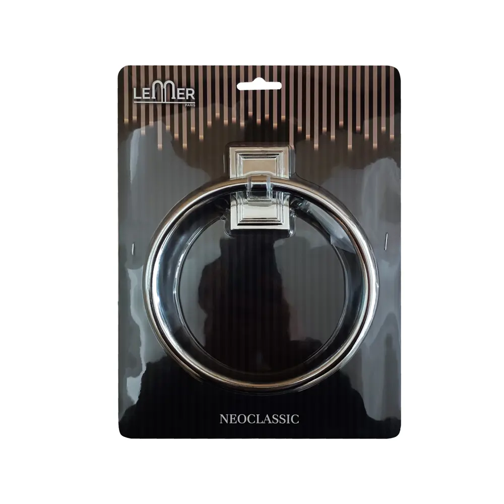 Держатель для полотенец Lemer Neoclassic кольцо цвет хром Neo classic STLM-2117896 - Вид №1