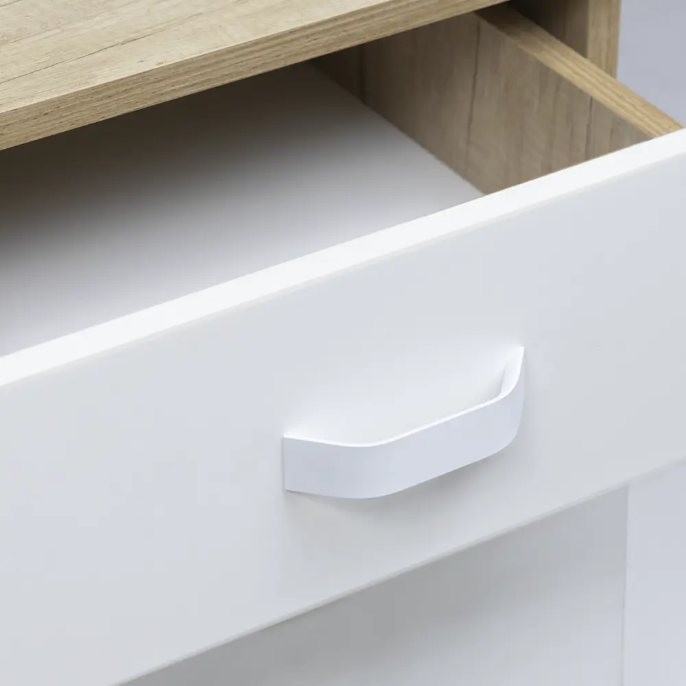 Мебельная ручка-скоба WPY 337 L-96 96 мм белый AKS STLM-2066750 - Вид №6