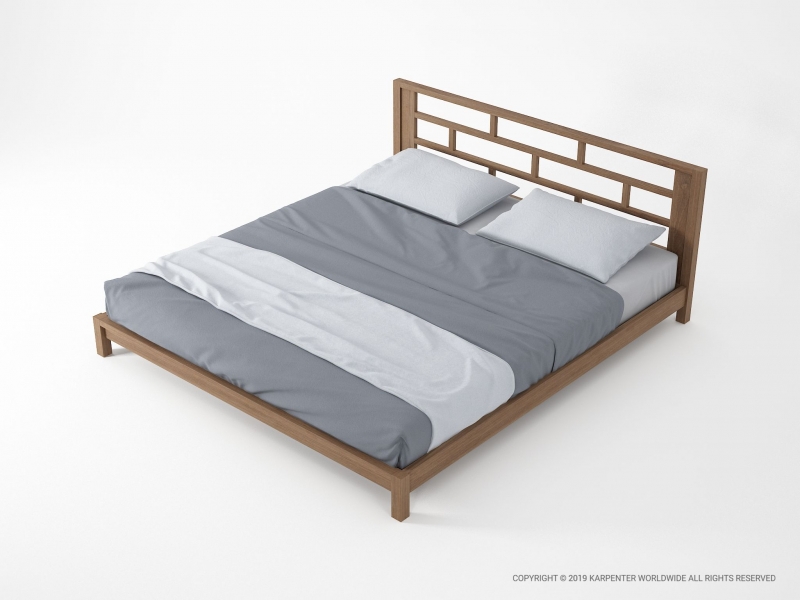 558_1131 двуспальная кровать Karpenter SAKAE  - Вид №2