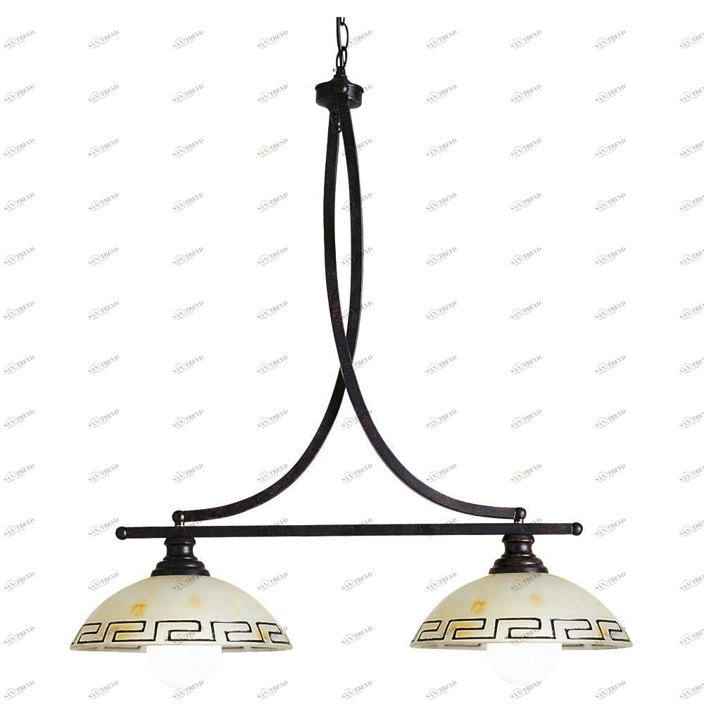 Подвесная люстра Globo Rustica 6884-2 GLOBO RUSTICA 107957 Бежевый Ceramica Globo 