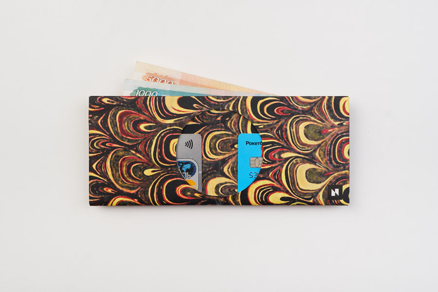 NW-095 Кошелек new vallet, мультиколор New wallet  - Вид №4