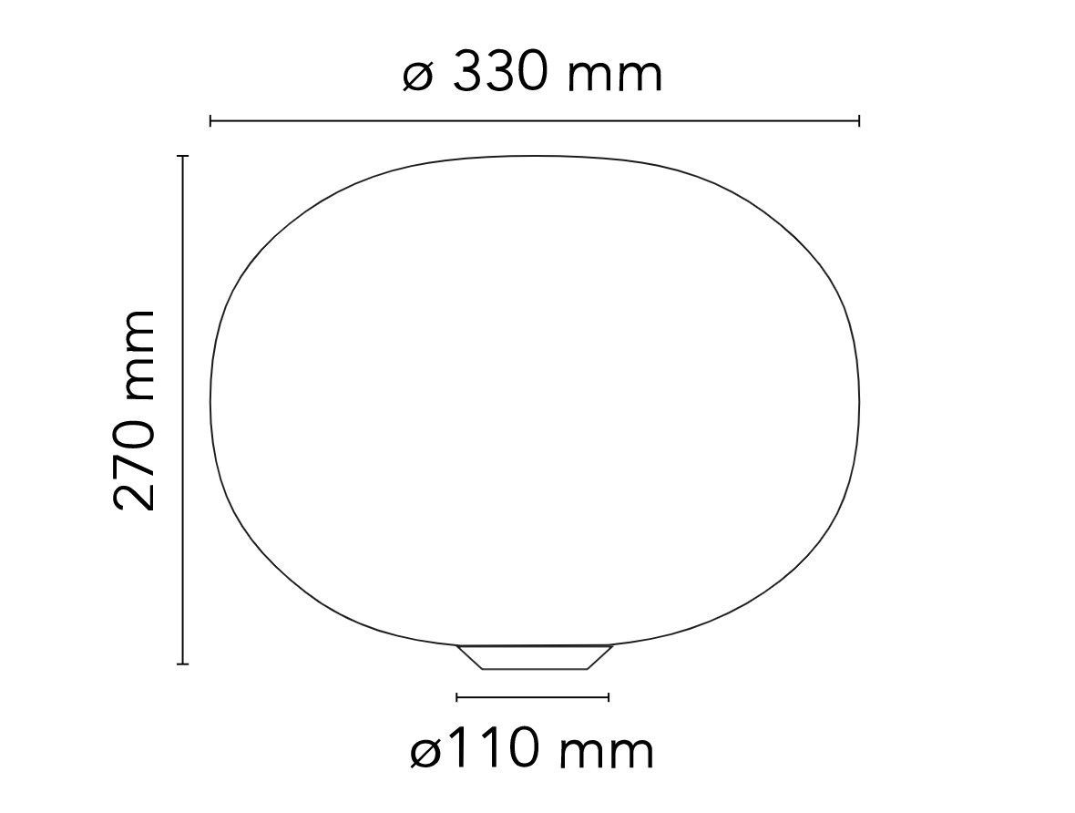 Алюминиевая и стеклянная настольная лампа In Stock Flos ARCH-00047581 - Вид №8